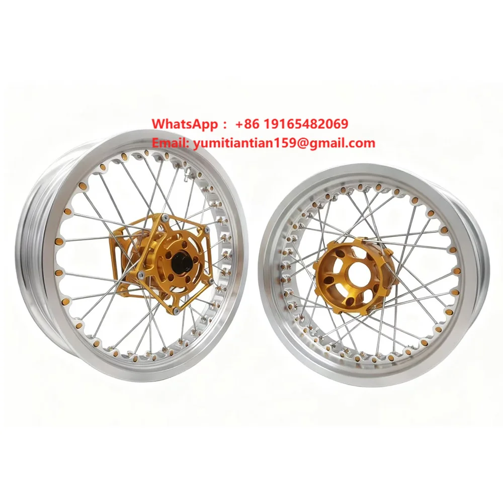 Motorcycle Wheels Front & Rear Rim Aluminum Retrofit/Upgrade for R1250 GS ADV Models