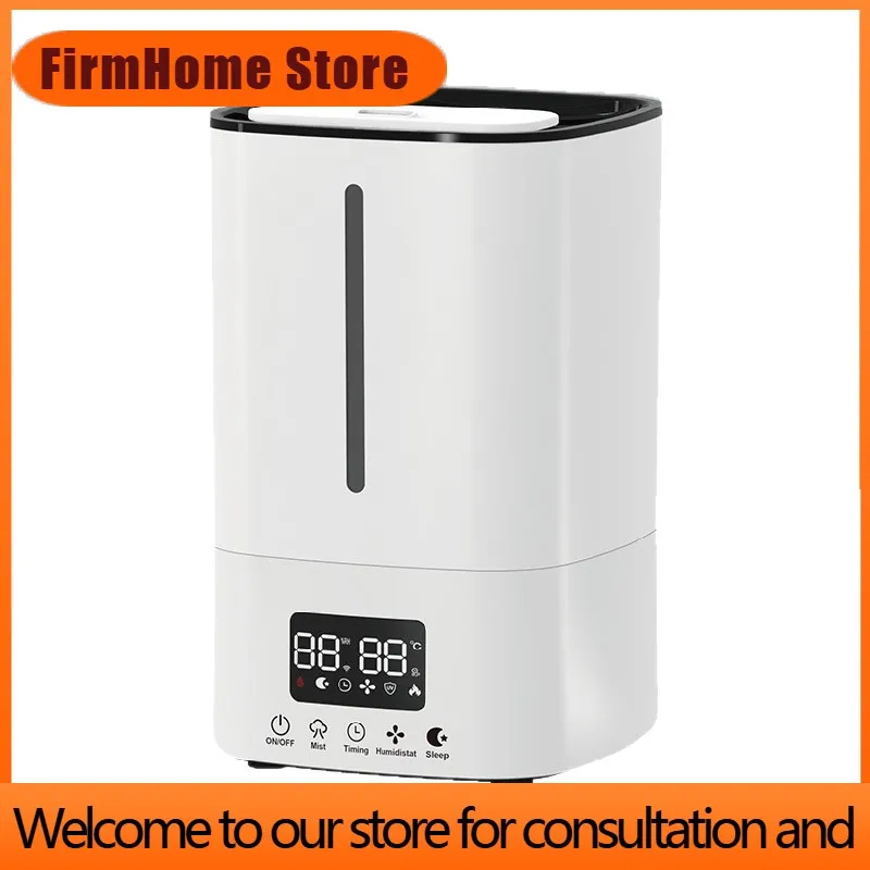 FirmHome Store5L Humidifier With Air Purifier Top Fill Water Tank No Leak Cool Mist Humidifier With Filter Humidifier For Dry Sk