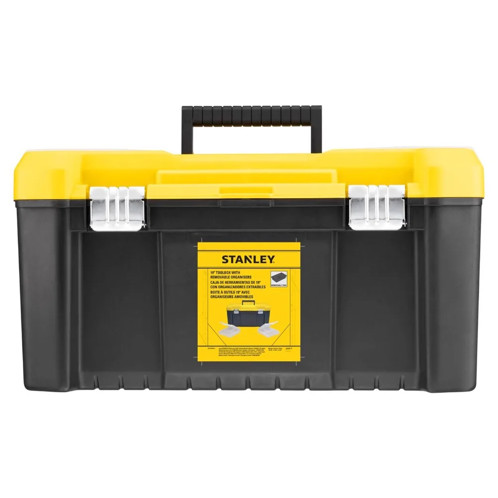 Hardware tool box, electrician multi-functional maintenance, industrial grade extra large portable car storage box