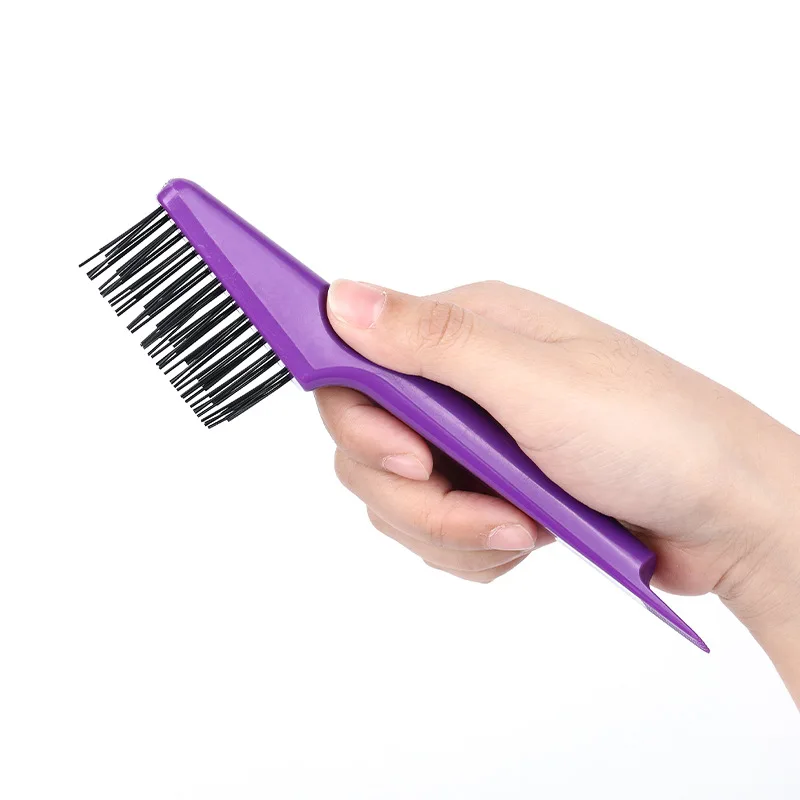 وسادة هوائية مشط تنظيف فرشاة مشط فرشاة الشعر نظافة مقبض بلاستيكي تنظيف فرشاة مزيل أدوات التجميل المدمجة TT مشط