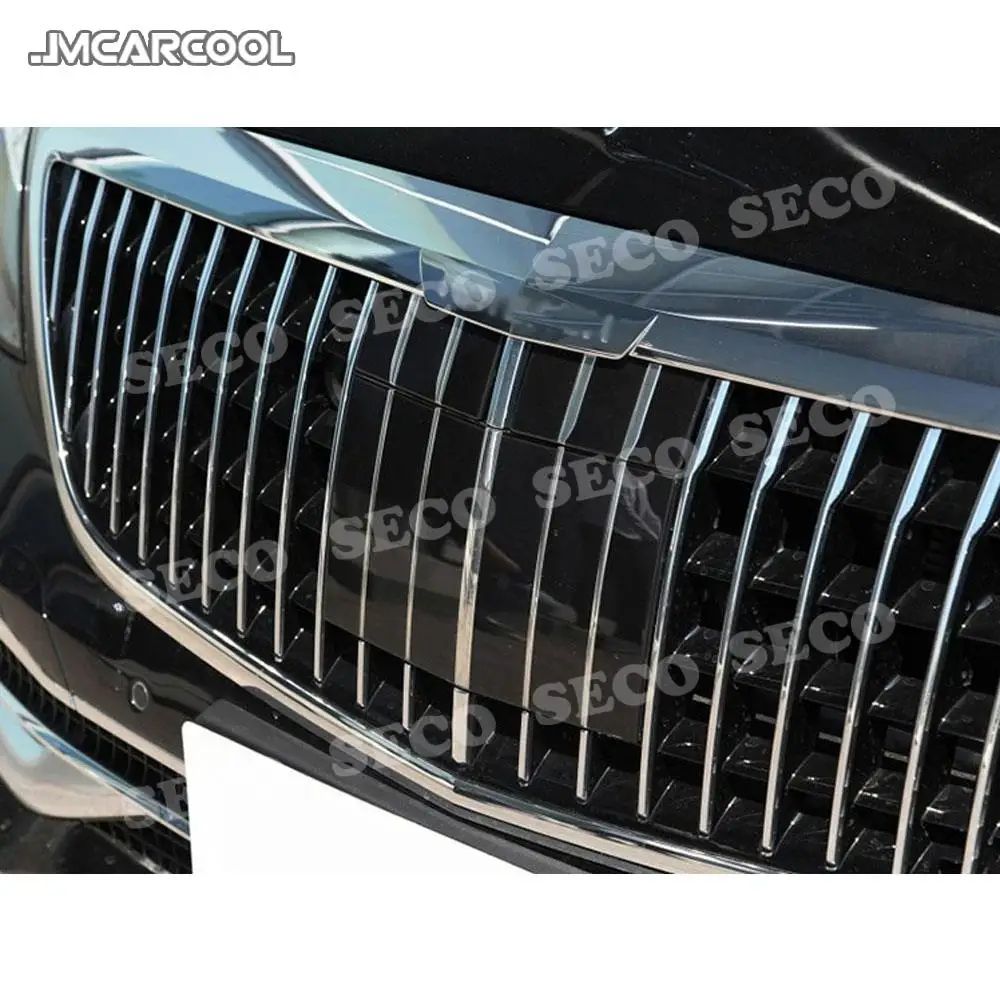 

JMCARCOOL для Mercedes Benz W222 S320 S350 S400 S560 S600 S680 S65 2014-2019 ABS материал, решетка переднего бампера, сетка