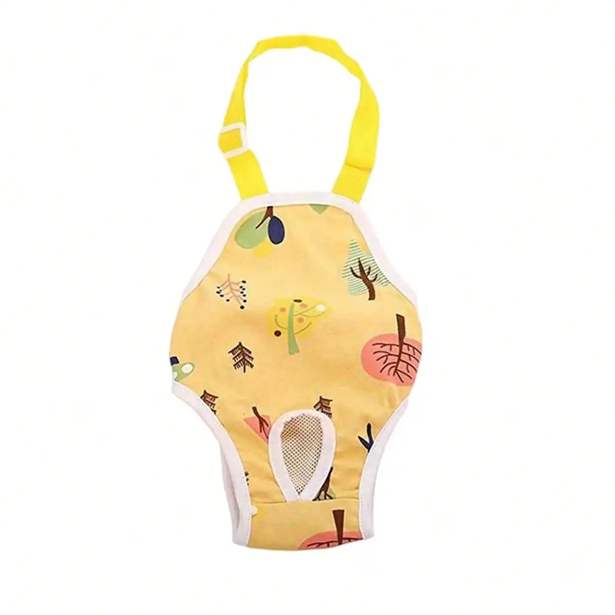 Couches réutilisables pour chiens féminins, culottes hygiéniques avec bretelles pour petits et moyens chiens