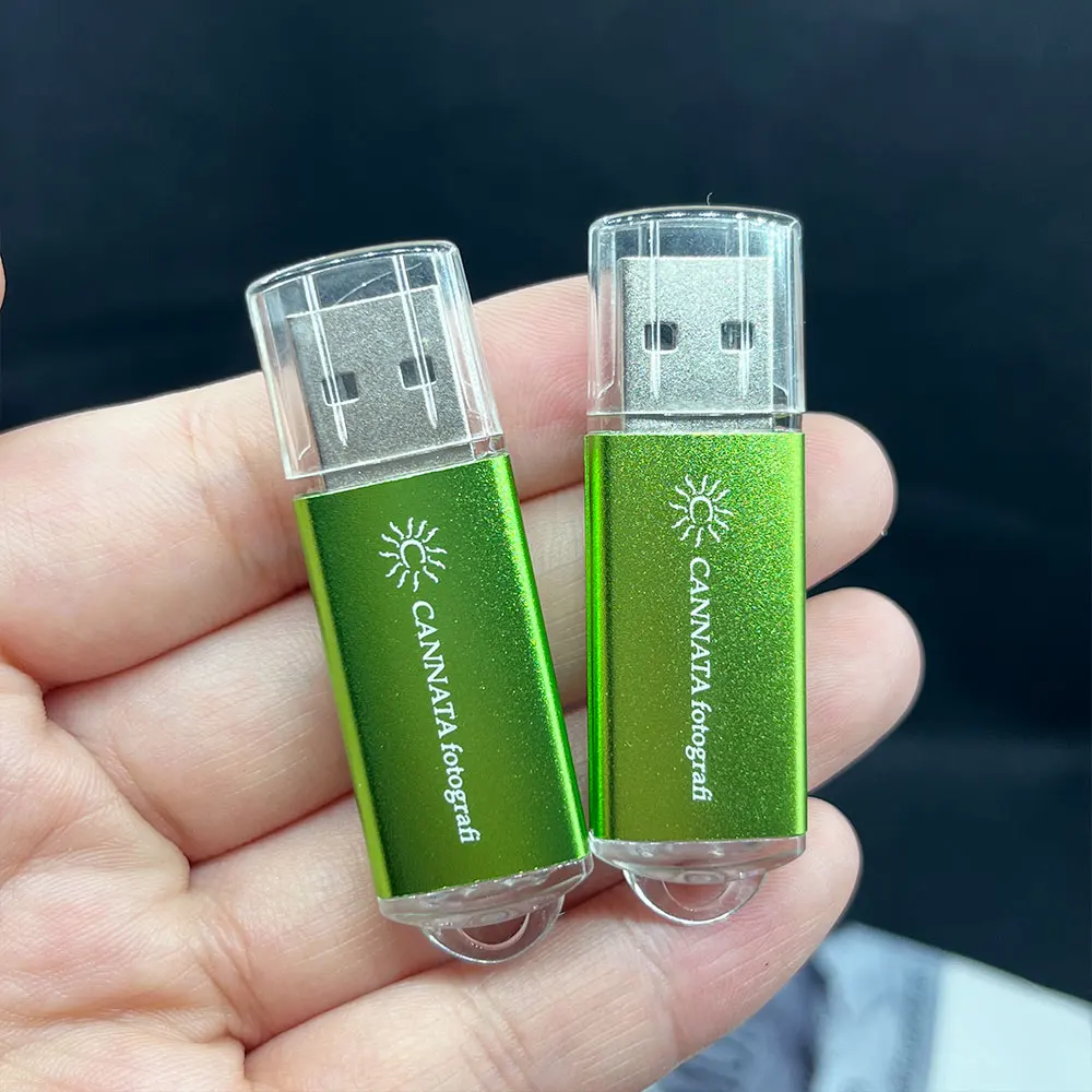 20PCS/lot Flash Drive USB Berwarna grosir 2.0 1G 2G 4G 8G 16GB Memory Stick Pendrive 32GB 64GB USB Stick Flash Disk Gratis laser