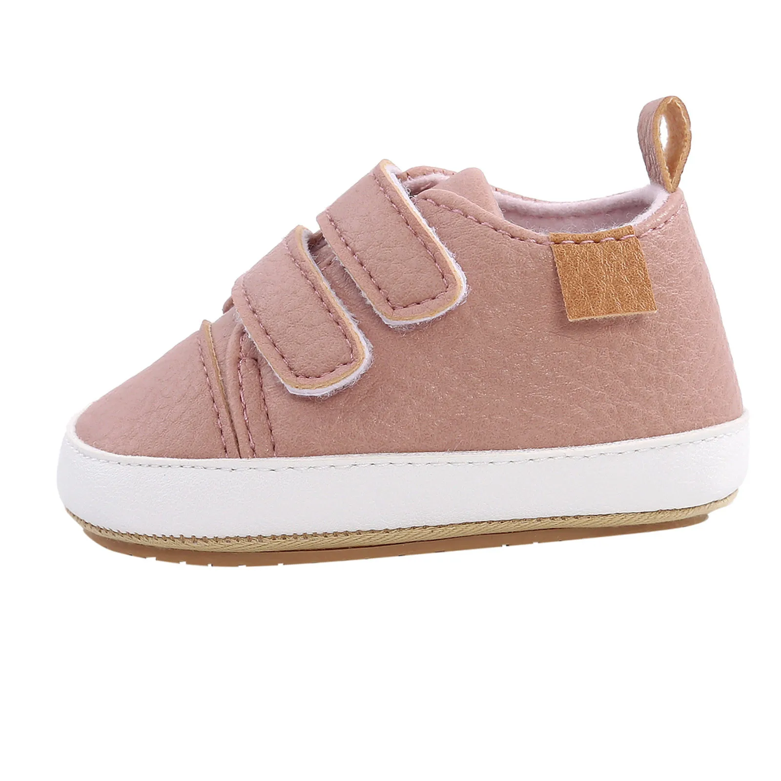 Baby Casual Sneaker Spring and Autumn Soft PU and TPR Sole Anti-slip High Quality Hot Selling 2023 New Fashion for Toddler 0-12M