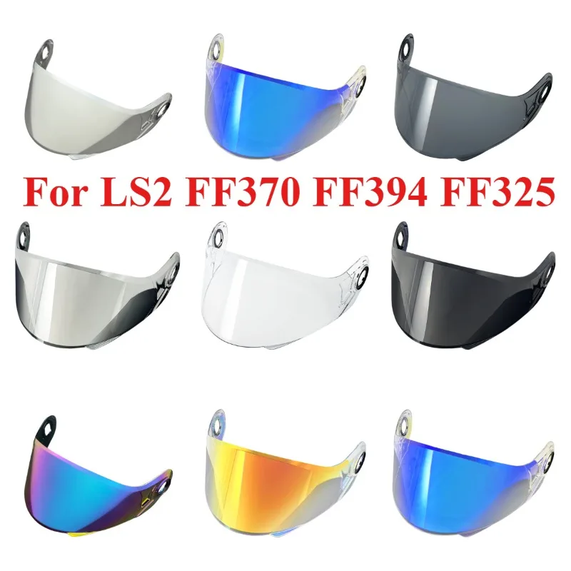 Helmet Visors for LS2 FF370 FF394 FF325 Helmet Visor Lens Shield Sunscreen Windshield Uv Protection Helmet Accessorie