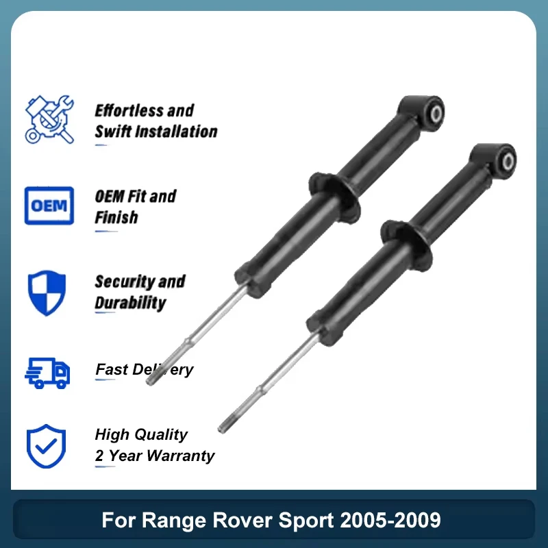 

Rear Left and Right Shock Absorbers for Land Rover LR3 2005-2009 LR4 2010-2016 Air Suspension Auto Repair Replace Parts