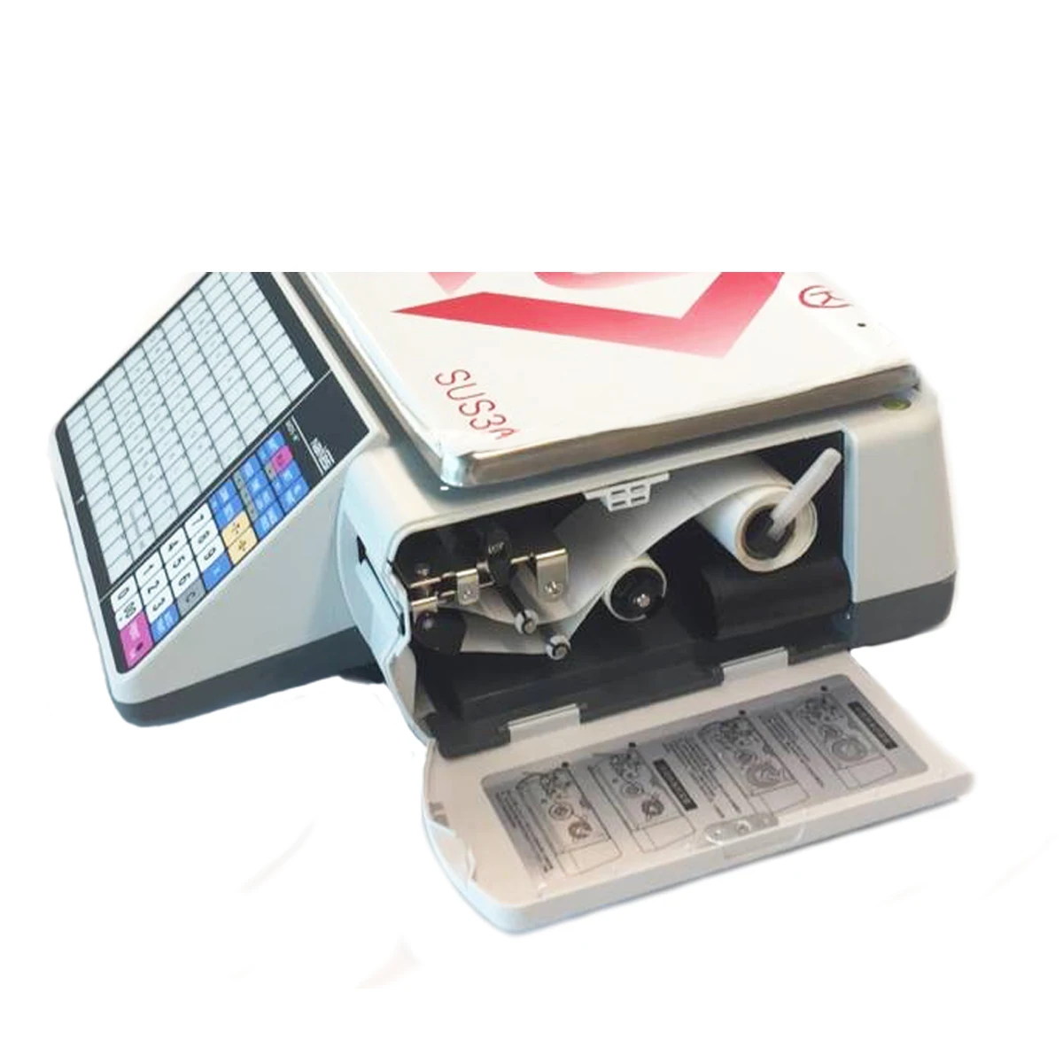 30kg Electronic Label Scale with Barcode Printer – High Precision Price Calculation for Retail Stores view 4
