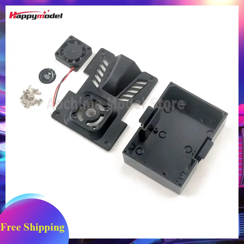 Happymodel ExpressLRS ELRS JR Dedicated Module Shell with Cooling Fan Compatible ES24TX/ES24TX PRO/ES900TX/ES915TX Radio System
