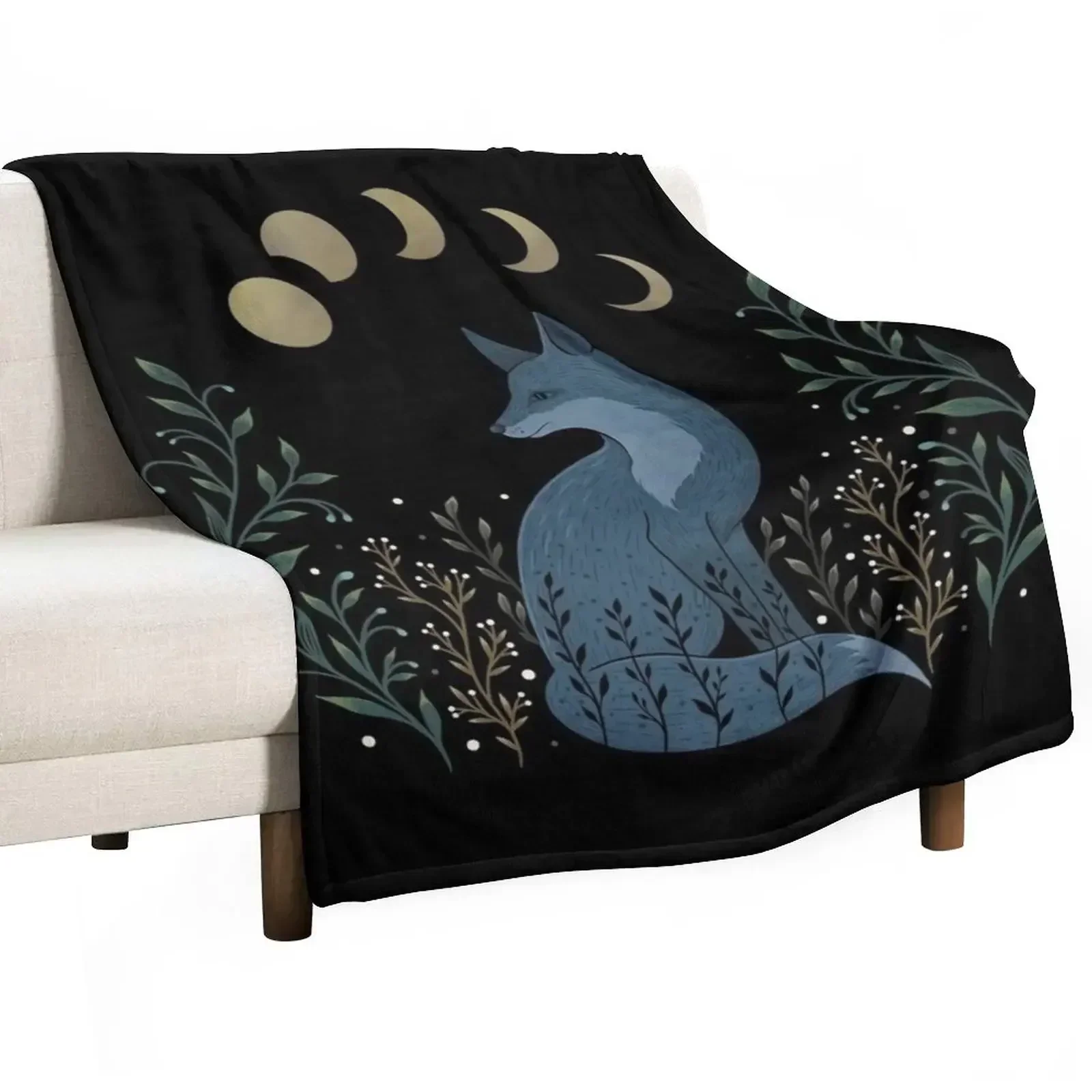 

Fox on the Hill Throw Blanket Beach Sofa Quilt Vintage Blankets