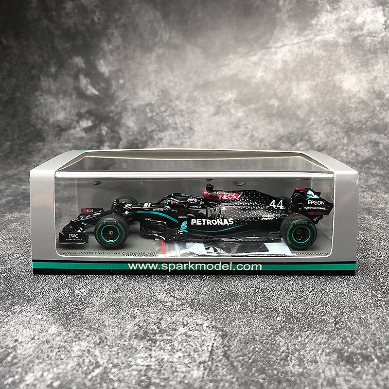 Modèle de voiture Sasha 1:43 F1 Racing Spark Hamilton 2020w11 TüRkiye Station 7 couronne modèle Collection décoration de bureau