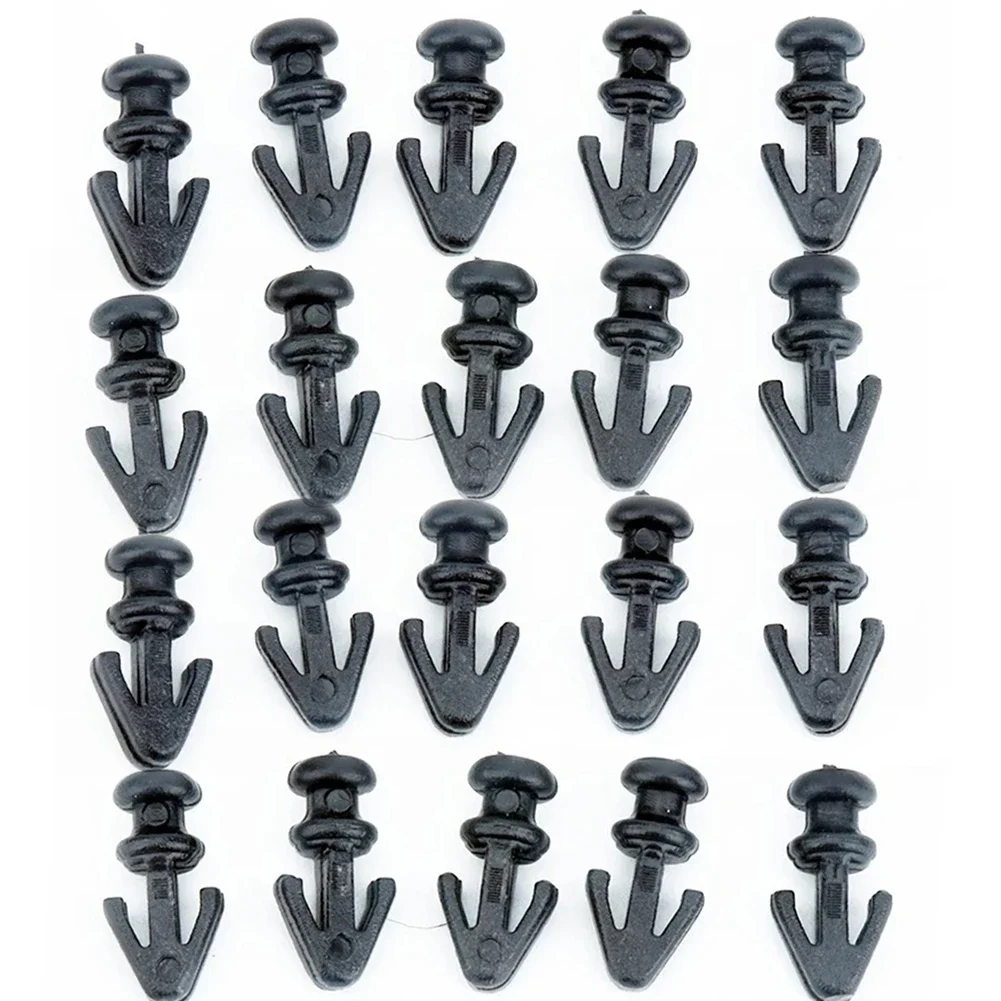 20PCS Car Door Seal Sill Sealing Strip Clip Plastic Repair Fixing Trim Clips for Ford Foucs Mondeo Mk4 2007 Car Accessories