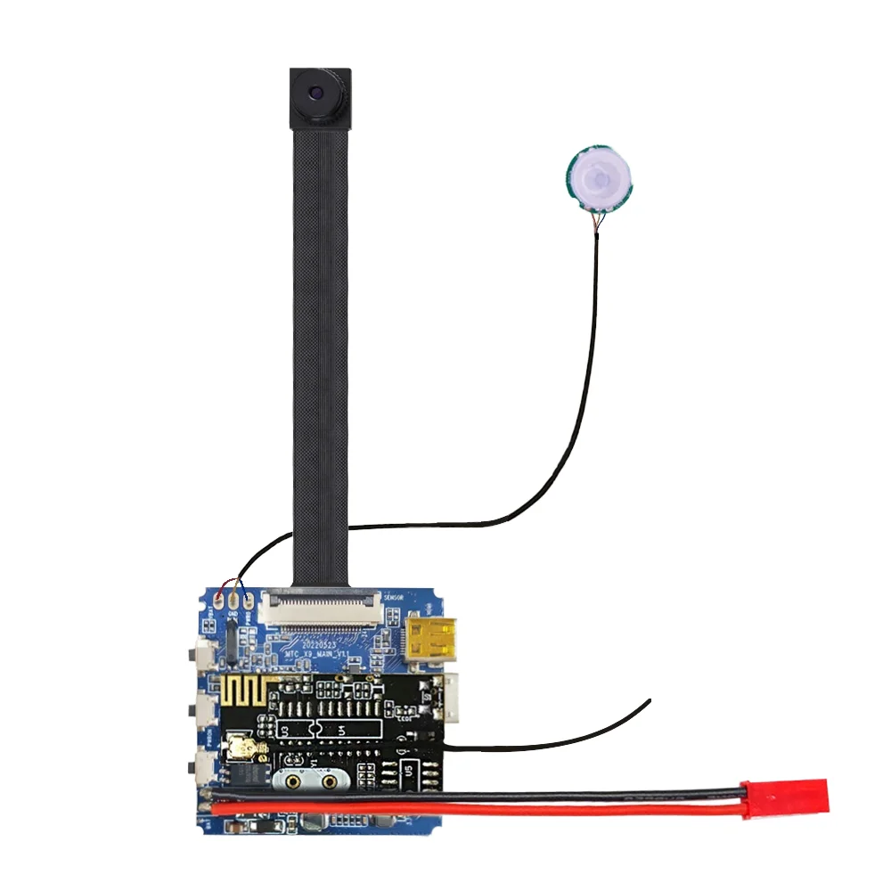 DIY Camera PCB Module PIR Mini Camera WiFi 4K 60FPS Micro Camcorder MateCam X9 Portable Wireless Module Video Record Support Cam