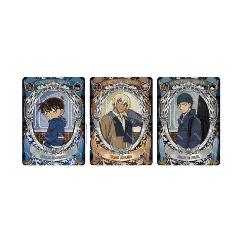 KAYOU Detective Conan Insight Pack Tier 4 Wave 8 Anime Blind Box Collectible Trading Cards Rare SC BP XR CR Premium Gift Box