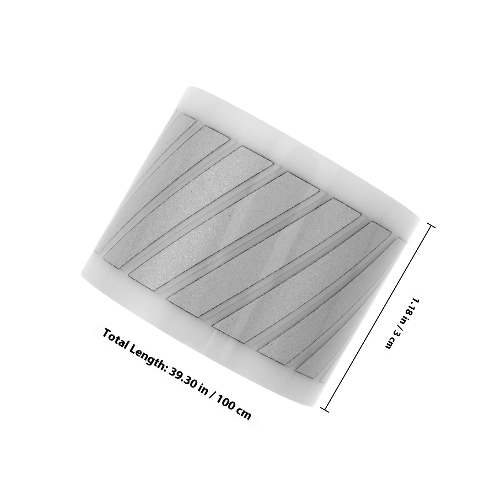 1 لفة حديد عاكس على شريط ملابس من القماش، فيلم نقل الحرارة، متين وسهل القطع ولا تكسير الملابس، أحذية تي شيرت