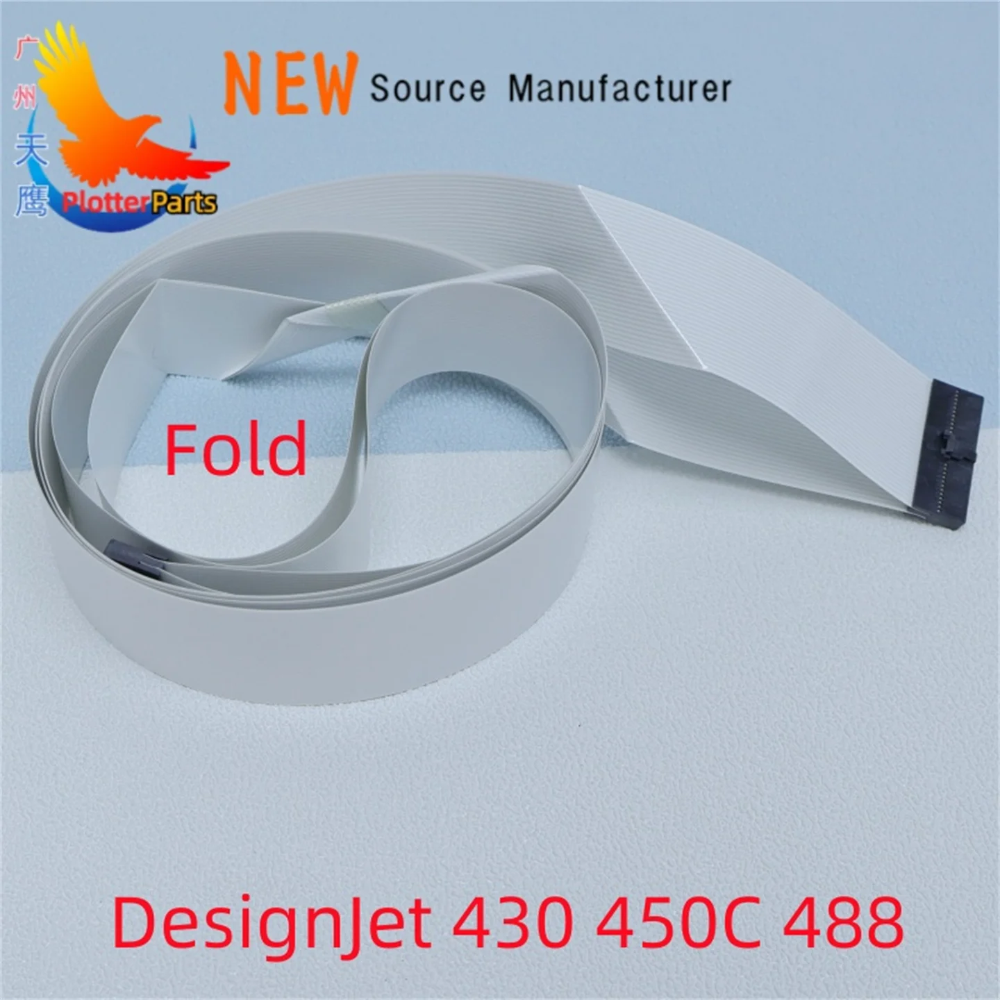 Plotter Parts Trailing Cable  For HP DesignJet 430 450C 250C 36 Inch A0 Printer C4714-60181 Carriage Assembly E-size