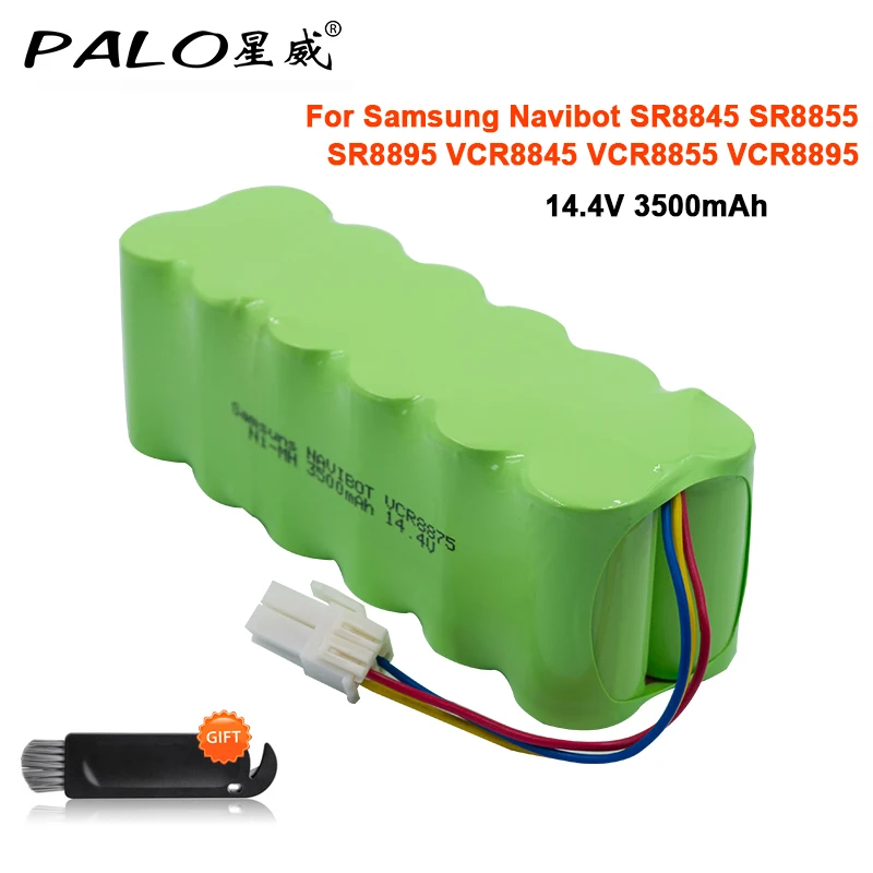 삼성 Navibot SR8840 SR8845 SR8855 SR8895 VCR8845 VCR8855 DJ96-00113C 진공 청소기 용 PALO 14.4V NI-MH 교체 용 배터리