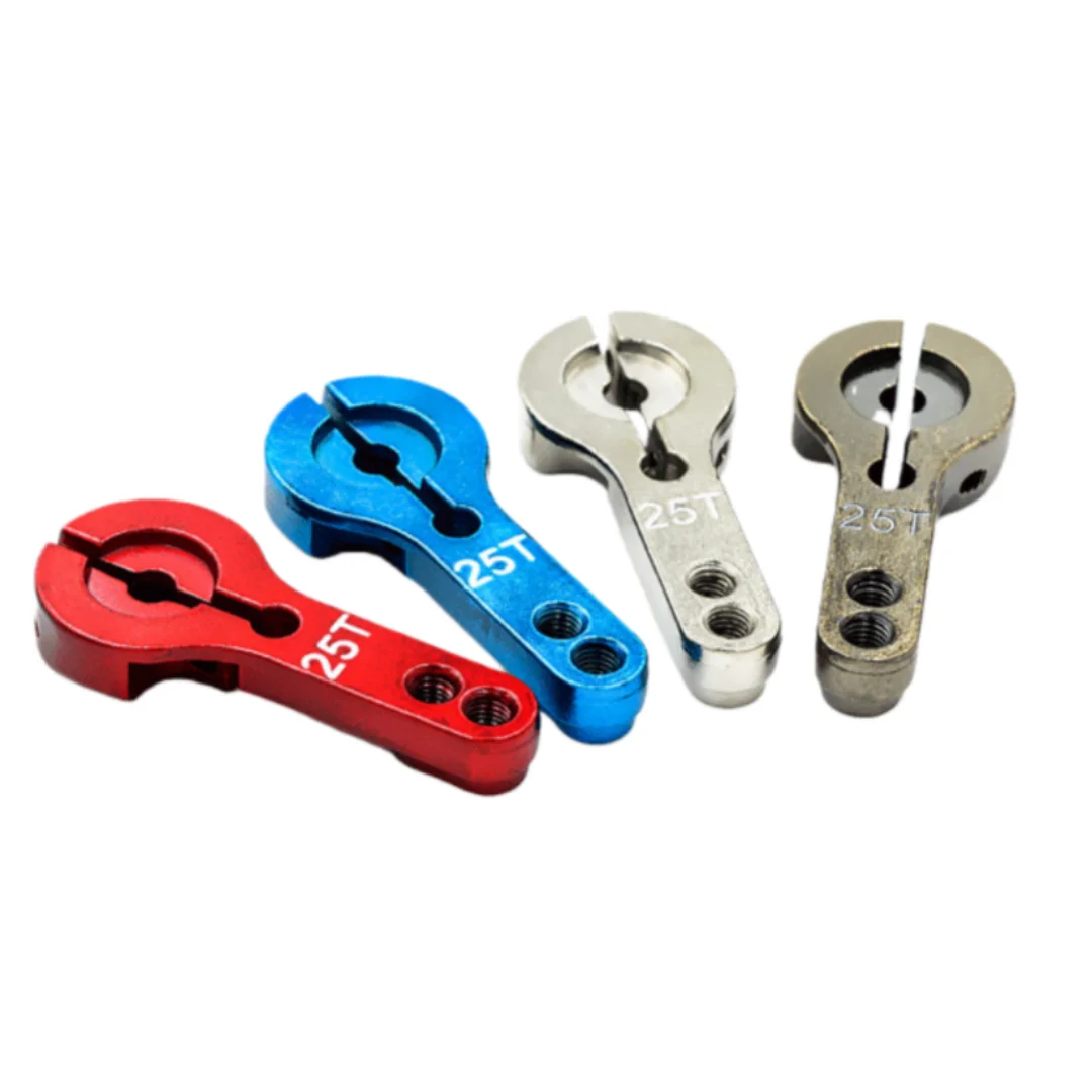 25T standard one-word rocker arm MG995 MG946R MG996R MG945 S3003 servo motor metal rocker arm