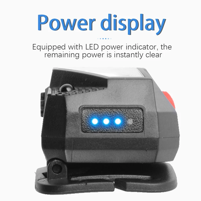 New USB Rechargeable LED Headlamp High Lumen Lithium Battery Waterproof Headlight