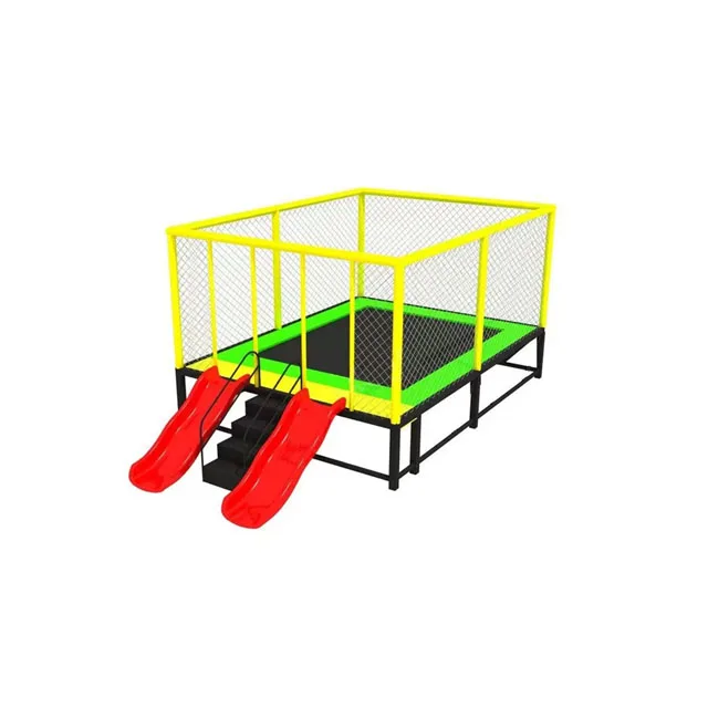 2026 Hot-selling Small Indoor Trampoline for Adults and Children with Canopy Indoor Play Areapromote sales