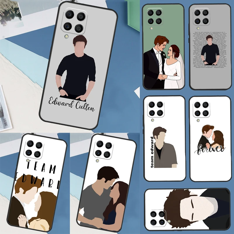 Twilight Edward Cullen Bella Case For Samsung Galaxy M12 M13 M14 M54 M22 M32 M52 M23 M33 M53 M20 M11 M21 M31 M51 Cover