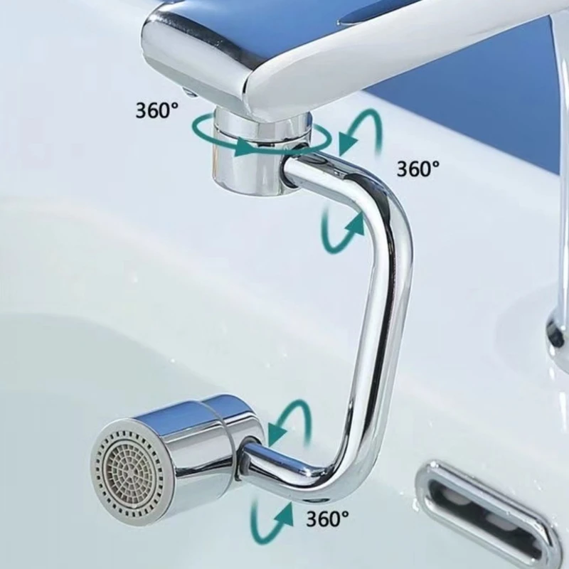 Máy sục khí loại vòi chữ U có thể điều chỉnh 360 độ Bảo tồn nước linh hoạt Thiết lập đơn giản Thép không gỉ