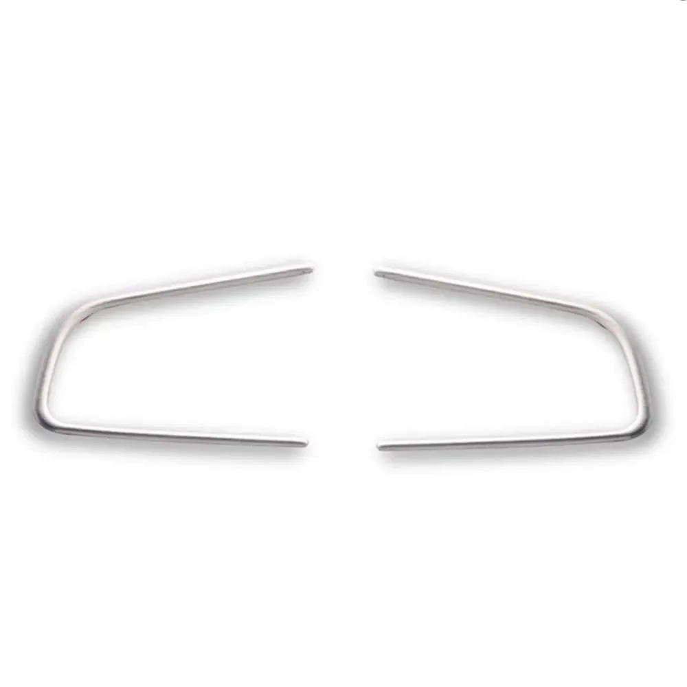 Car Steering Wheel Button Sticker Trim for Peugeot 408 2014 - 2020 508 2011 - 2016 Stainless Steel Decorative Cover Accessories