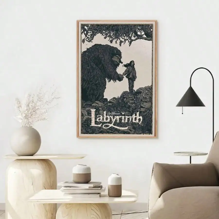 1 قطعة متاهة 1986 ملصق الفيلم ، ملصق الفيلم خمر الفن ، صور مطبوعة الفيلم الشعبي ، فن الحائط الزخرفية الحديثة بدون إطار #2