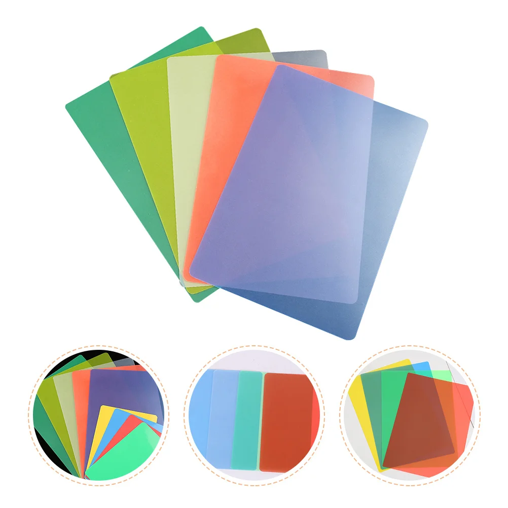 

15 Pcs Writing Pads Plastic Board Office Stationery Boards School Examination for Use
