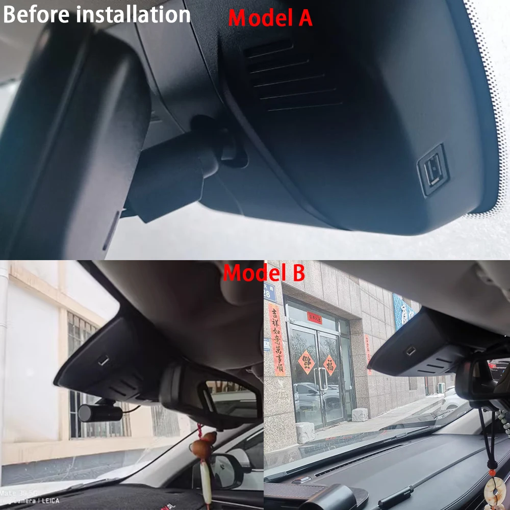 for Great Wall Haval F7 2018-2025 4K Dash Cam Front Rear Camera DVR Plug and Play Recorder 24h Record Night Vision Wifi 2160P
