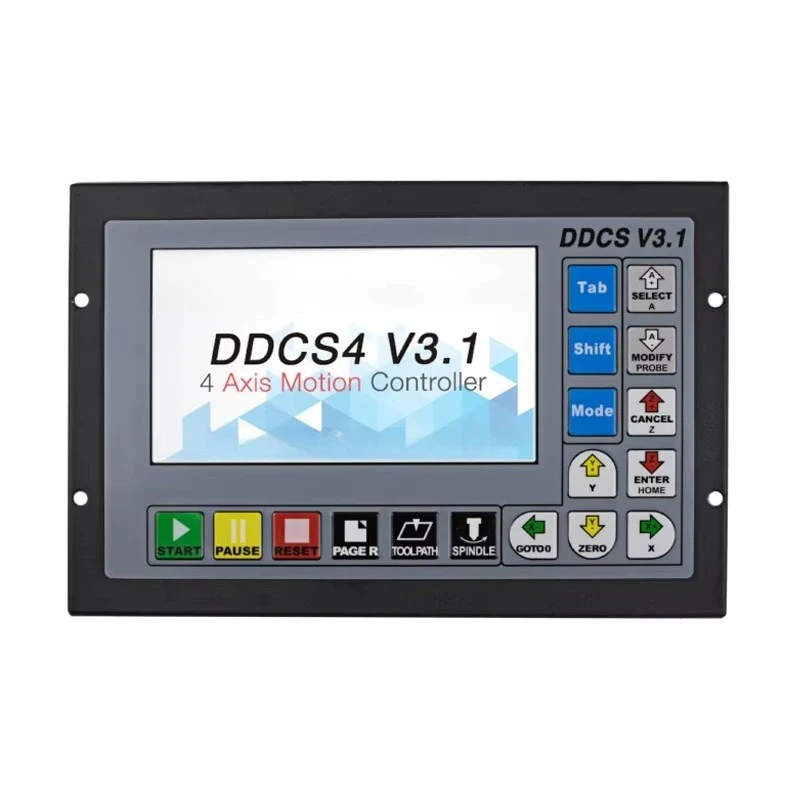 DDCS V3.1 4-axis motion controller Offline CNC controller 500 KHz CNC independent control