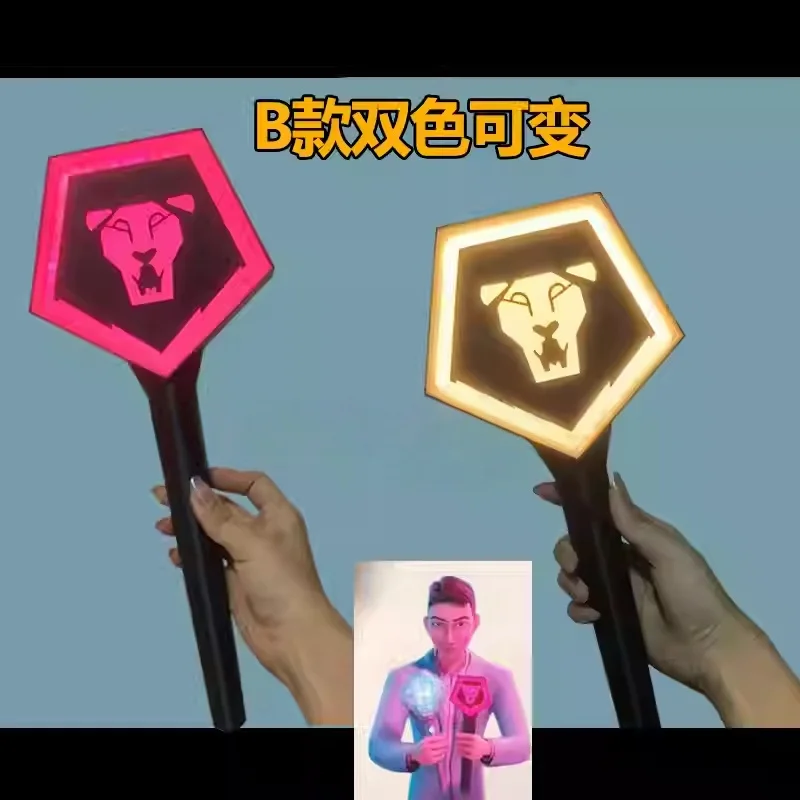 

Новинка 2025 года, демон Руми, косплей, охотничий вентилятор Kpop, 7 цветов, светящаяся опорная палочка, светящиеся палочки, меняющие светящиеся палочки, игрушка на Хэллоуин