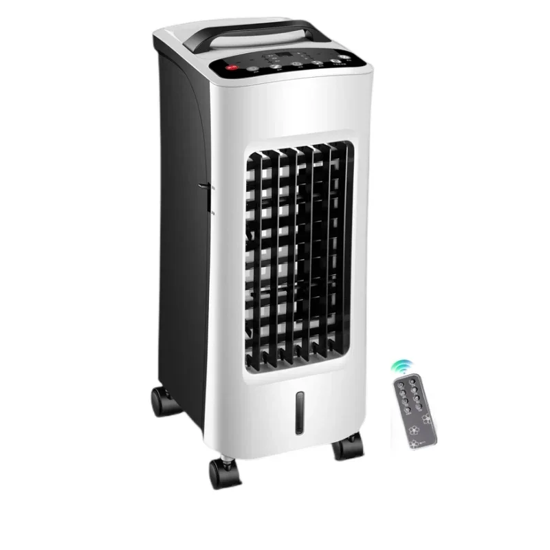 Kipas AC pemanas dan pendingin, pendingin Air AC rumah tangga dengan kendali jarak jauh