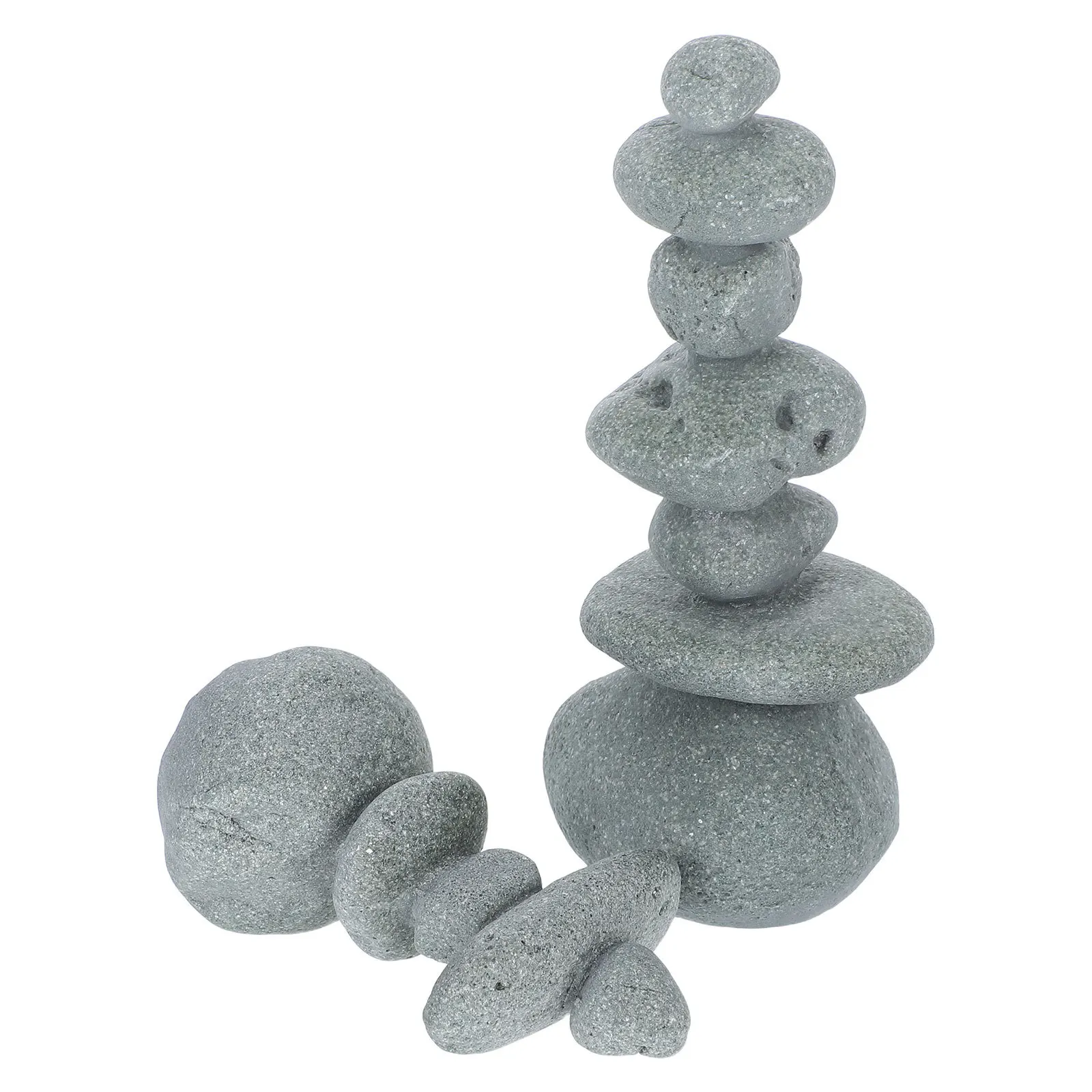 

2Pcs Realistic Fake for Garden Sand Table Chinese Style Bonsai Rockery Aquarium Mini Landscape Decor Outdoor