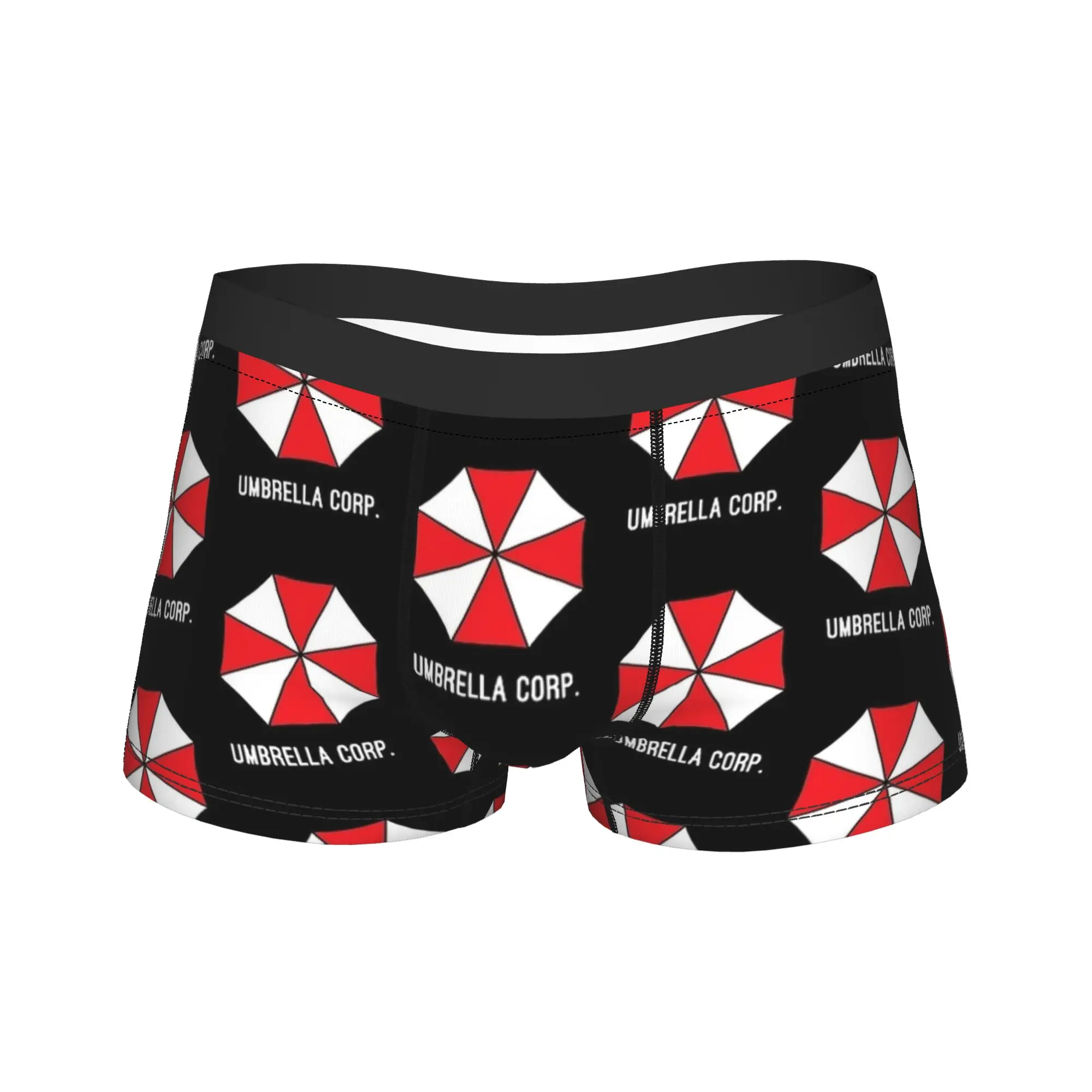 

Мужские трусы-шорты Resident Evil Umbrella Corp с принтом, мягкие, модные, большие размеры 2XL, хит продаж