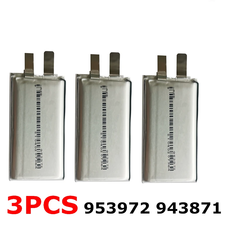 

3pcs/Lot New 3.8V 3580mAh 953972 903872 DIY 3S Flight Battery Cell For DJI Mavic AIR 2 RC Drone 2s Air2s 2S 3S 4S 6S Drone DIY