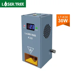 LASER TREE 5W 10W 20W 30W with Air Assist Laser Head 450nm TTL Blue Light Module for CNC Engraving and Cutting Woodworking Tools