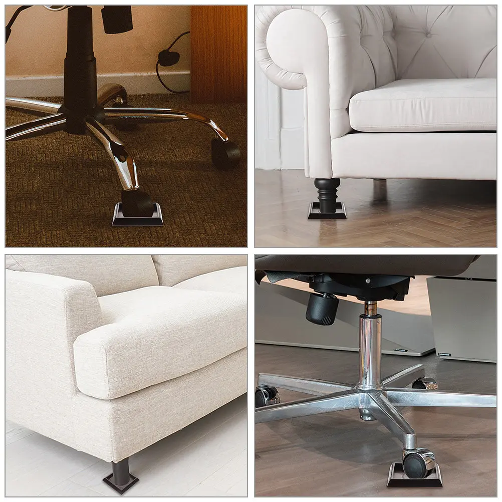 16Pcs Furniture Feet Pads Durable Non Slip Protectors for Hardwood Floors Table Chair Leg Furniture Floor Protectors