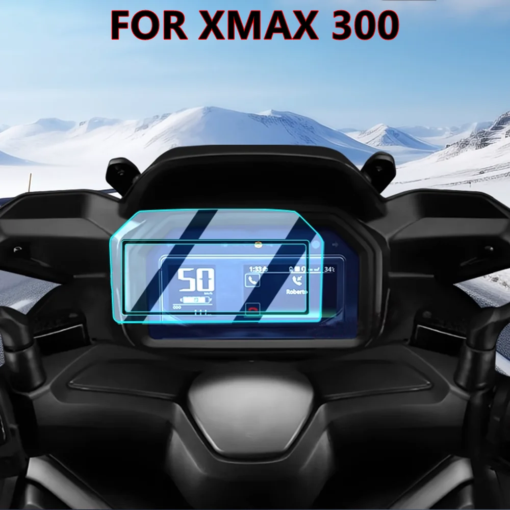 Motorcycle Instrument Protection Film Scratch Protection Film Screen Protector Dashboard For YAMAHA XMAX 300 2025 Accessories
