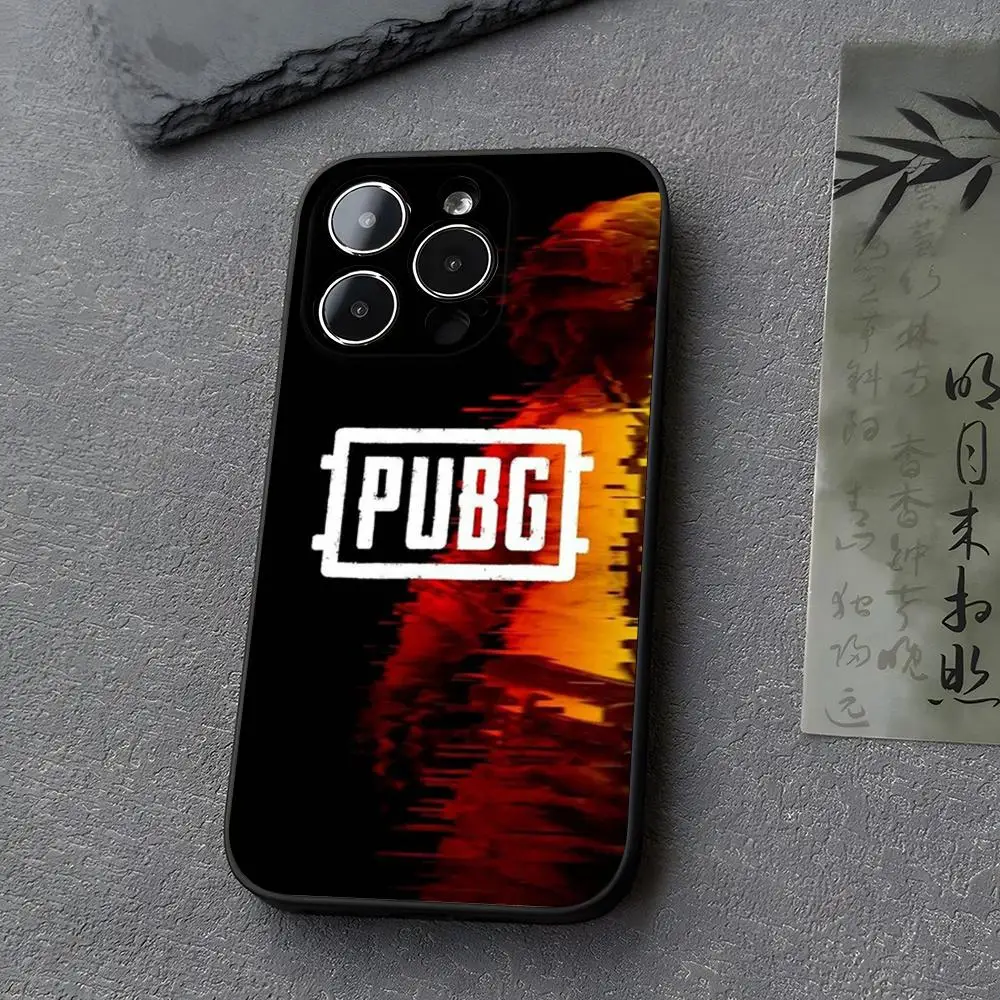 Battlegrounds PUBG Phone Case Funda for iphone 13 16 11 15ProMax 14 12 Pro Xs Max Mini Xr X 7 8 6 6s Plus Covers