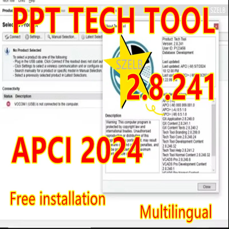 2025 Newest PTT Tech Tool 2.8.241(APCI 2024)Software+Devtool+ACPI Plus Installation & Activation Service+Multilingual