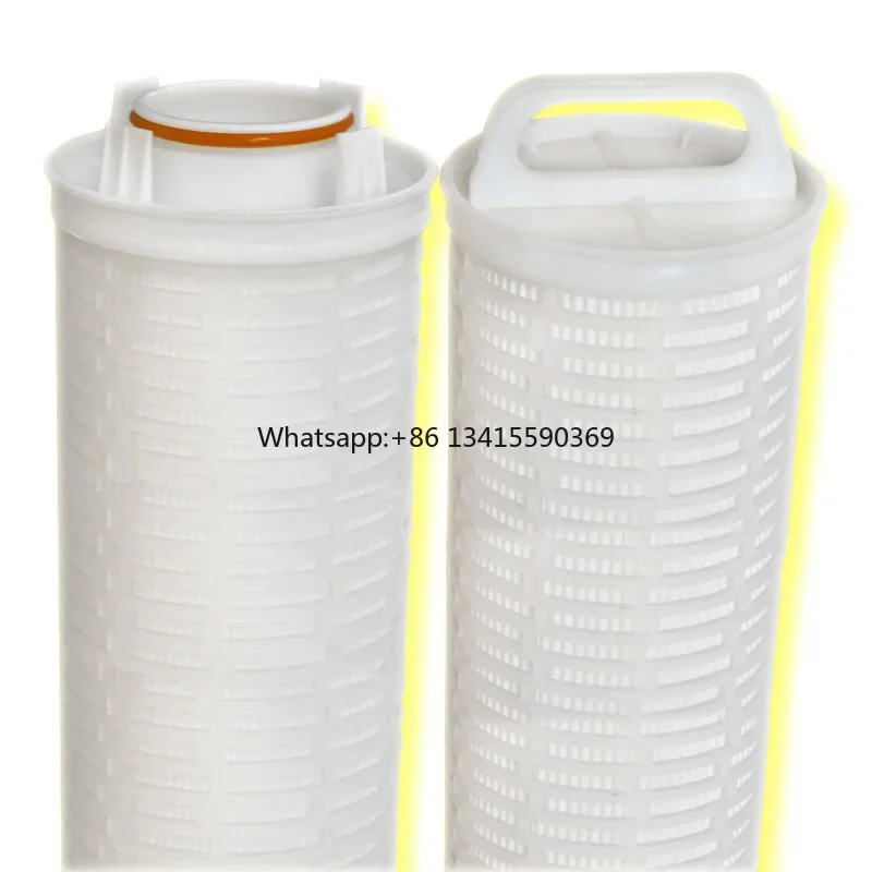 

Industrial 0.1/0.22/0.45 Micron High Flux Pleated Filter Cartridge for Corrosive Liquid Filtration