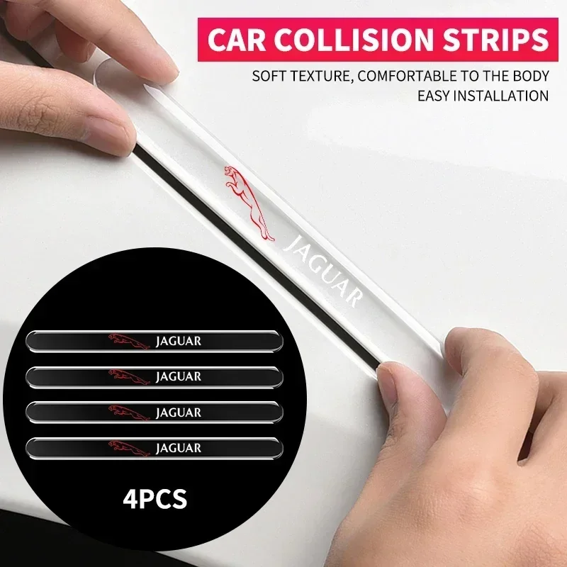

Clear Car Door Edge Protective Stickers Anti-Collision Strip For Jaguar XE XF XJ F-Type F-Pace XKR XEL XFL S F XK XJL XJ6 XJS