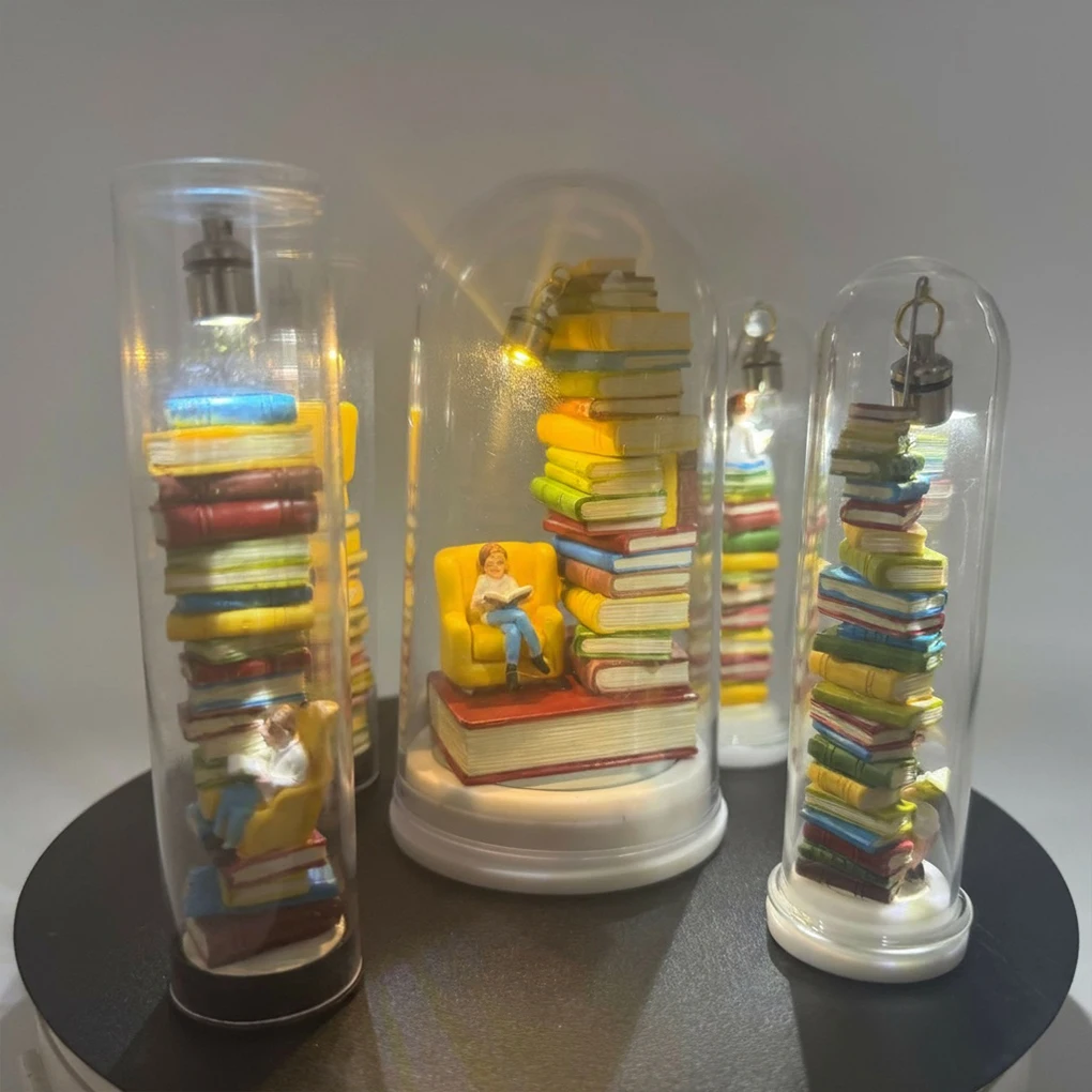 Reader Light Book Reading Ornament Gift Perfect for Home Decor Book