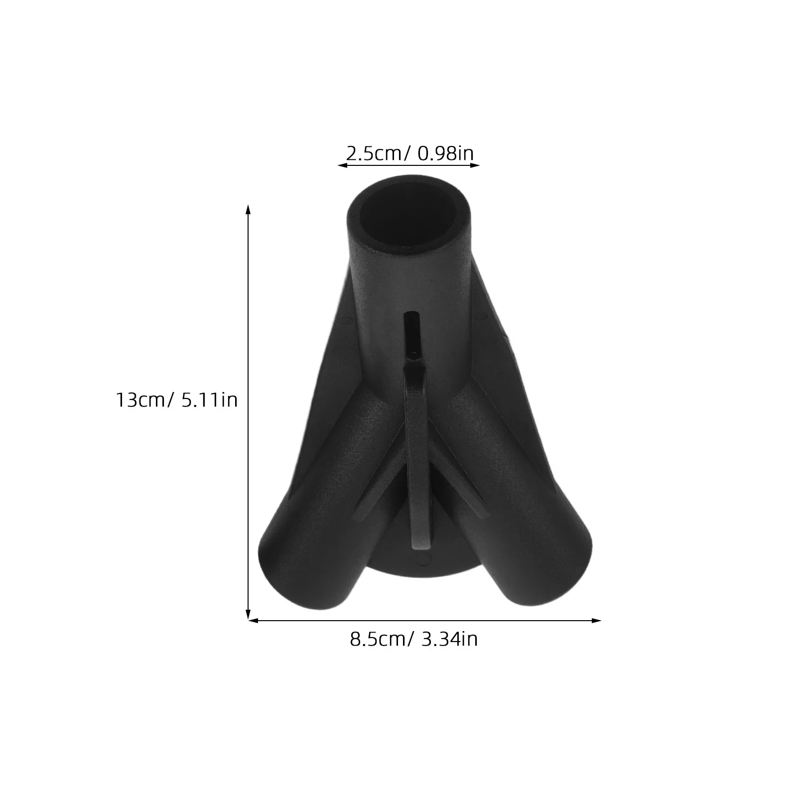 2Pcs Tent Accessories Outdoor Y Shaped Plastic Pipe Connectors Sturdy Tee Frame Fittings Tent Pole Connectors for Camping Canopy - view 4