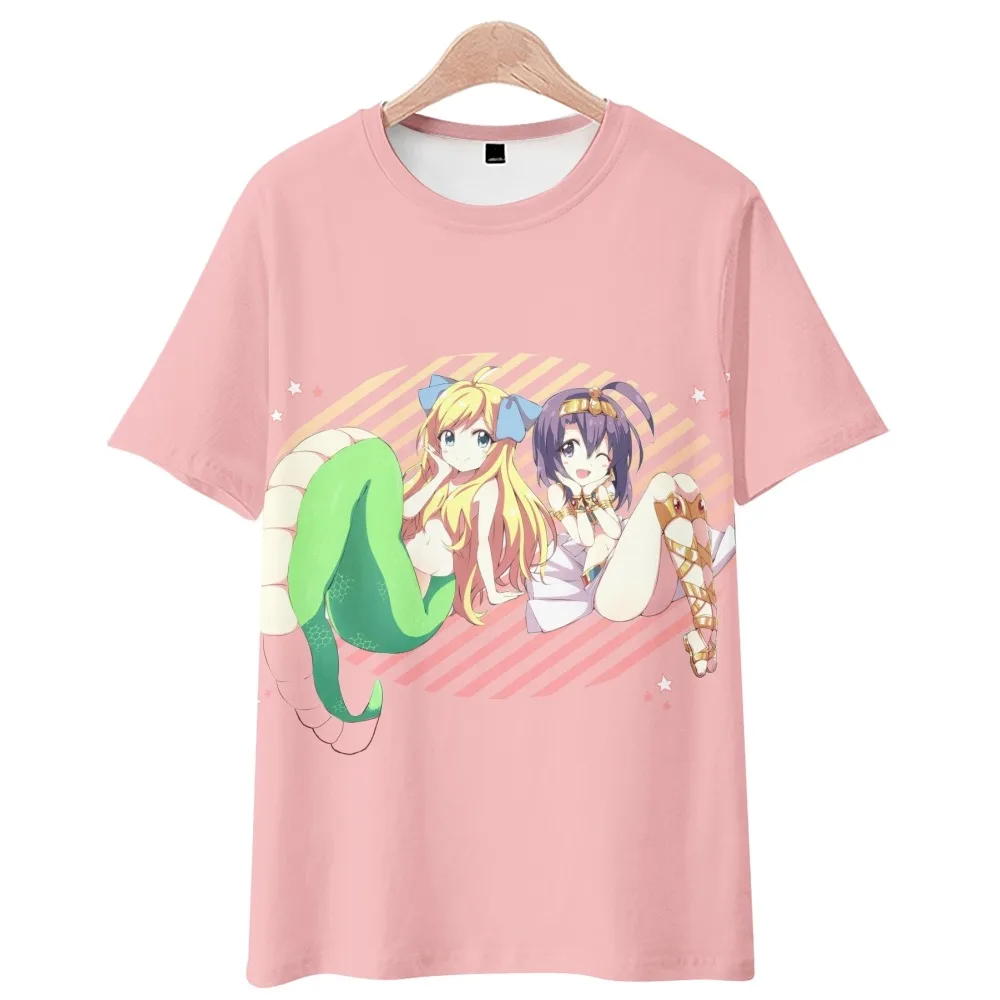 2022 3D Jashin-chan Dropkick X Anime Zomer T-shirt Nieuwe Vrouwen Mannen Zomer Korte Mouwen Fashion Tee