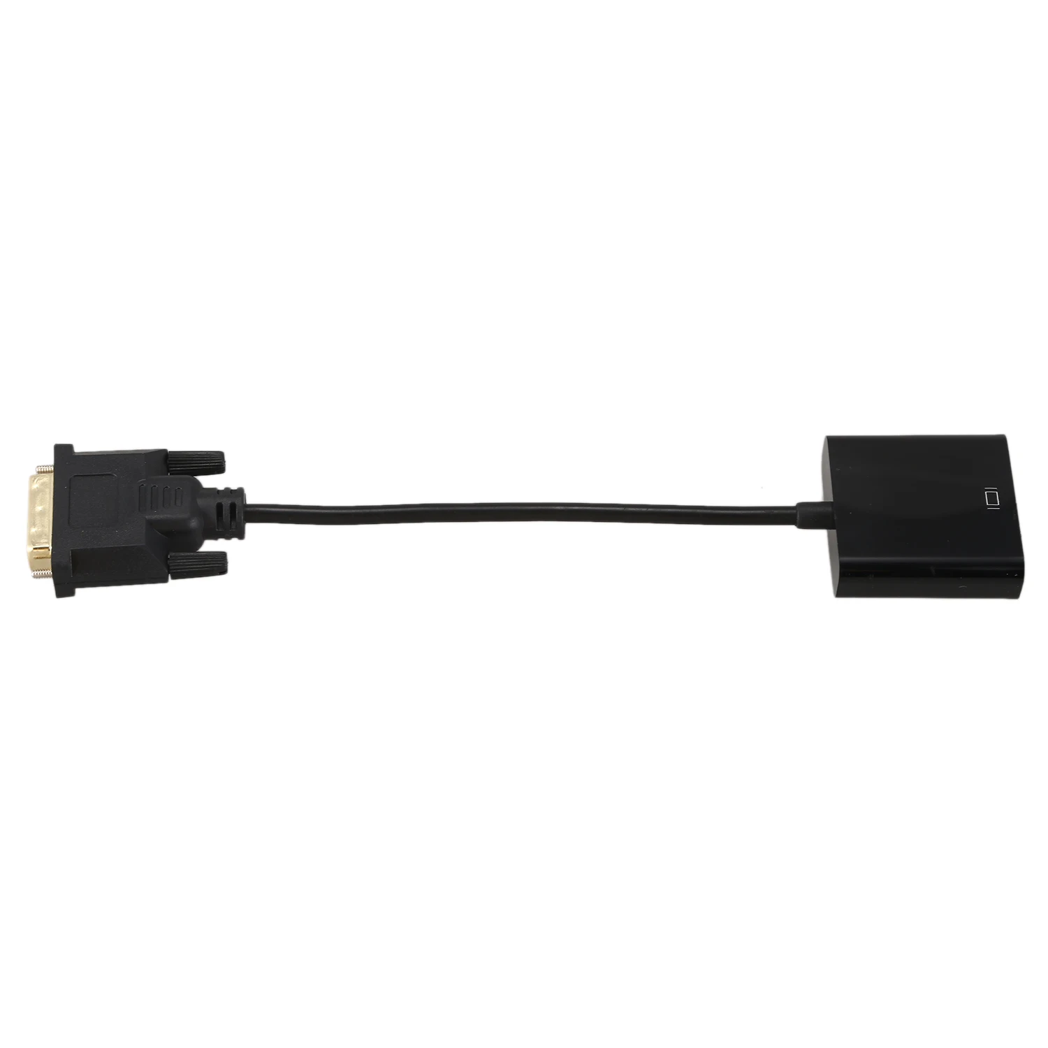 DVI to VGA Adapter Cable 1080P DVI-D to VGA Cable 24+1 25 Pin DVI Male to 15 Pin VGA Female Video Converter for PC Display