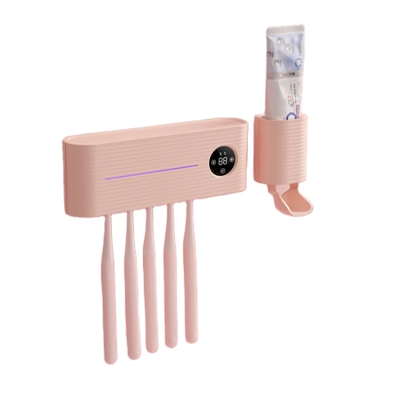 Fashion Family Bathroom Intelligent toothbrush disinfector rack multifunctional toothbrush disinfection box