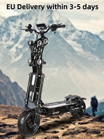 TOURSOR X14 Pro 10000W Fold Scooter Speed 120-130KM/H Range 150KM Dual Motor Strong Power Electric Scooter 72V/50AH Fast speed