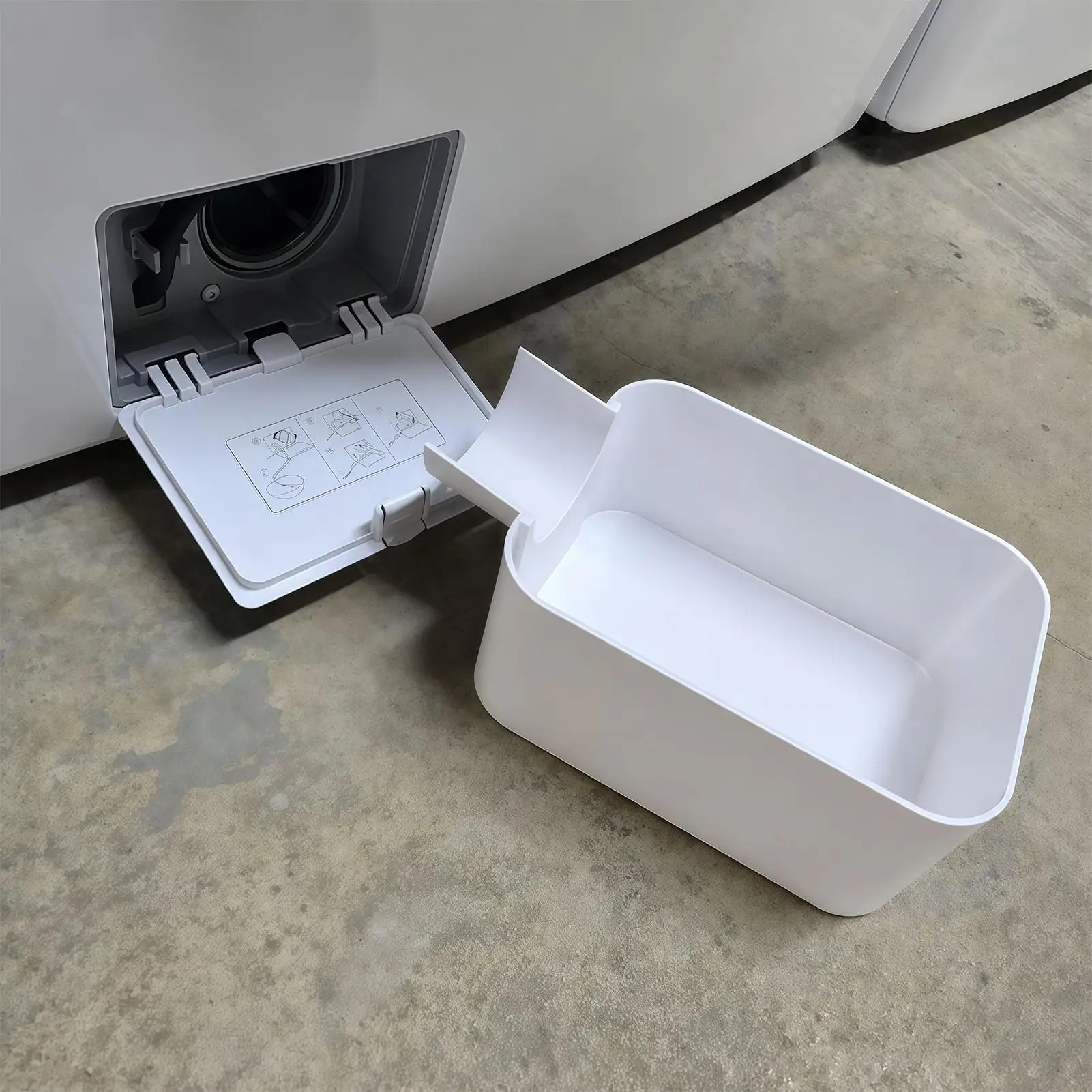 Washing Machine Drain Pan Waterproof Non Slip Easy To Use Water Catcher Washer Dryer Drip Pan Heavy-duty Protection For home