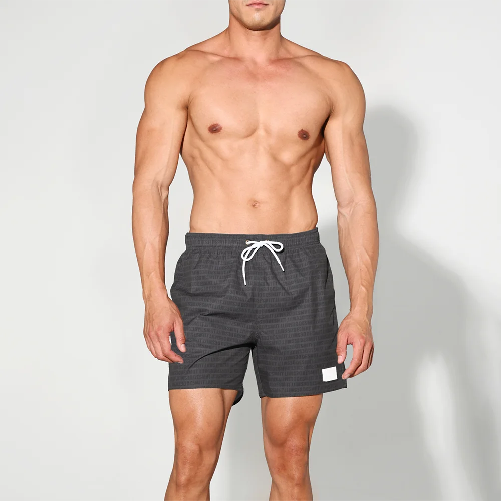 

Мужские быстросохнущие дышащие плавки, уличная одежда, модные повседневные шорты для пляжного отдыха, мужская одежда, новинка 2023 года